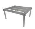 Channel ADE2024KD Dunnage Rack, Tubular Style, Knock Down Series, Aluminum Construction, 2200 lbs Capacity, 24'W x 20'D x 12'H, For Walk-in Freezers, Refrigerators and Dry Storage, NSF, Made in USA