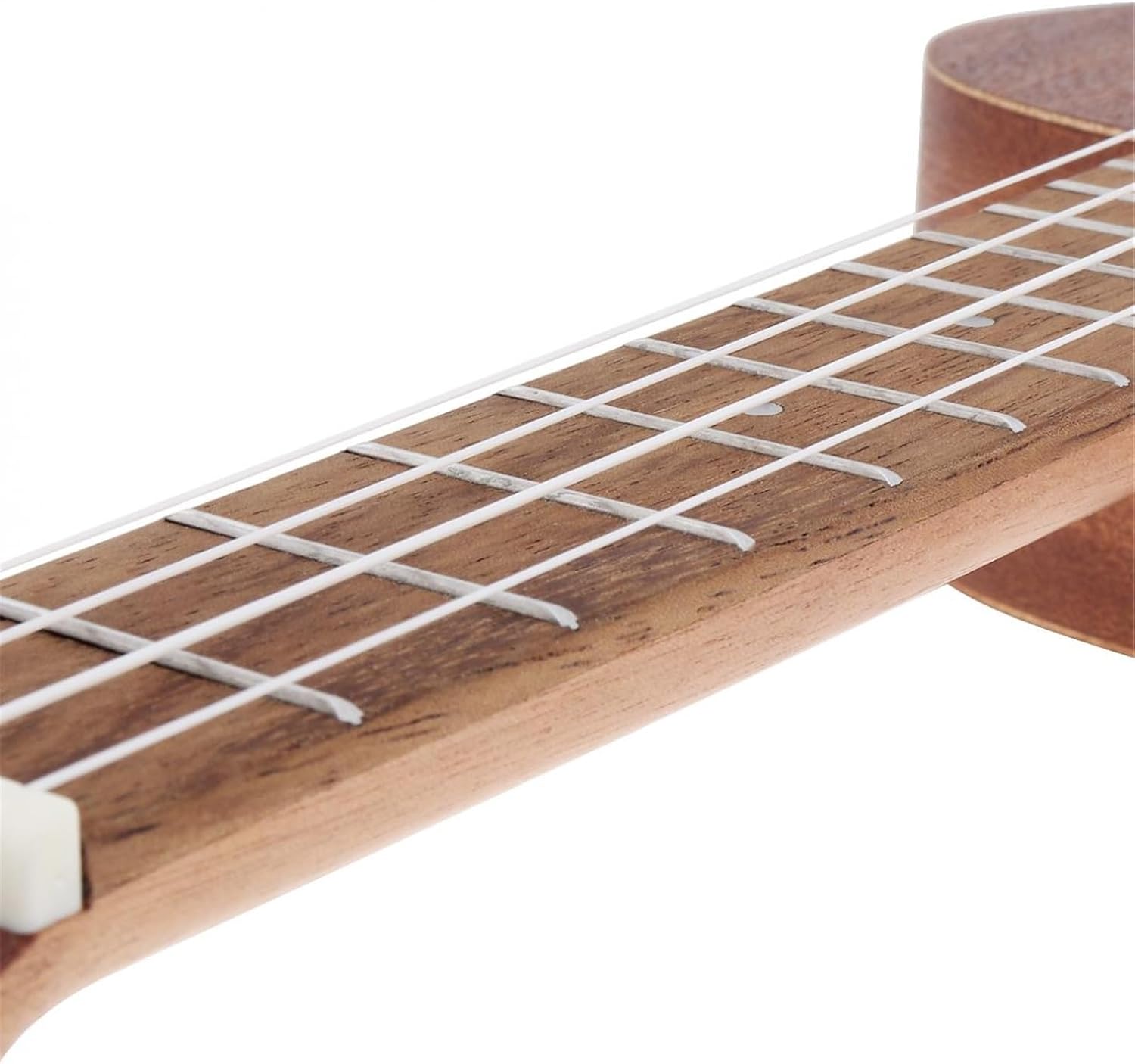 Adult Ukulele 21/23/26 Inch Ukulele 4 Nylon Strings Mahogany Tenor Ukulele Acoustic Cutaway Guitar(26 Inch)