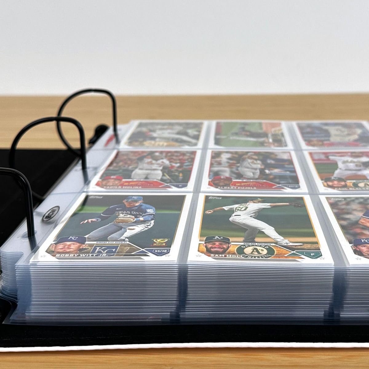 BCW LaserWeld 9 Pocket Pages - 500 Page Pack | Glass-Like Clear Flat Lay | Premium Ultra Flat and Clear Pocket Pages for Cards | Trading Card Binder Sleeves for Pokemon, MTG, Baseball, Basketball