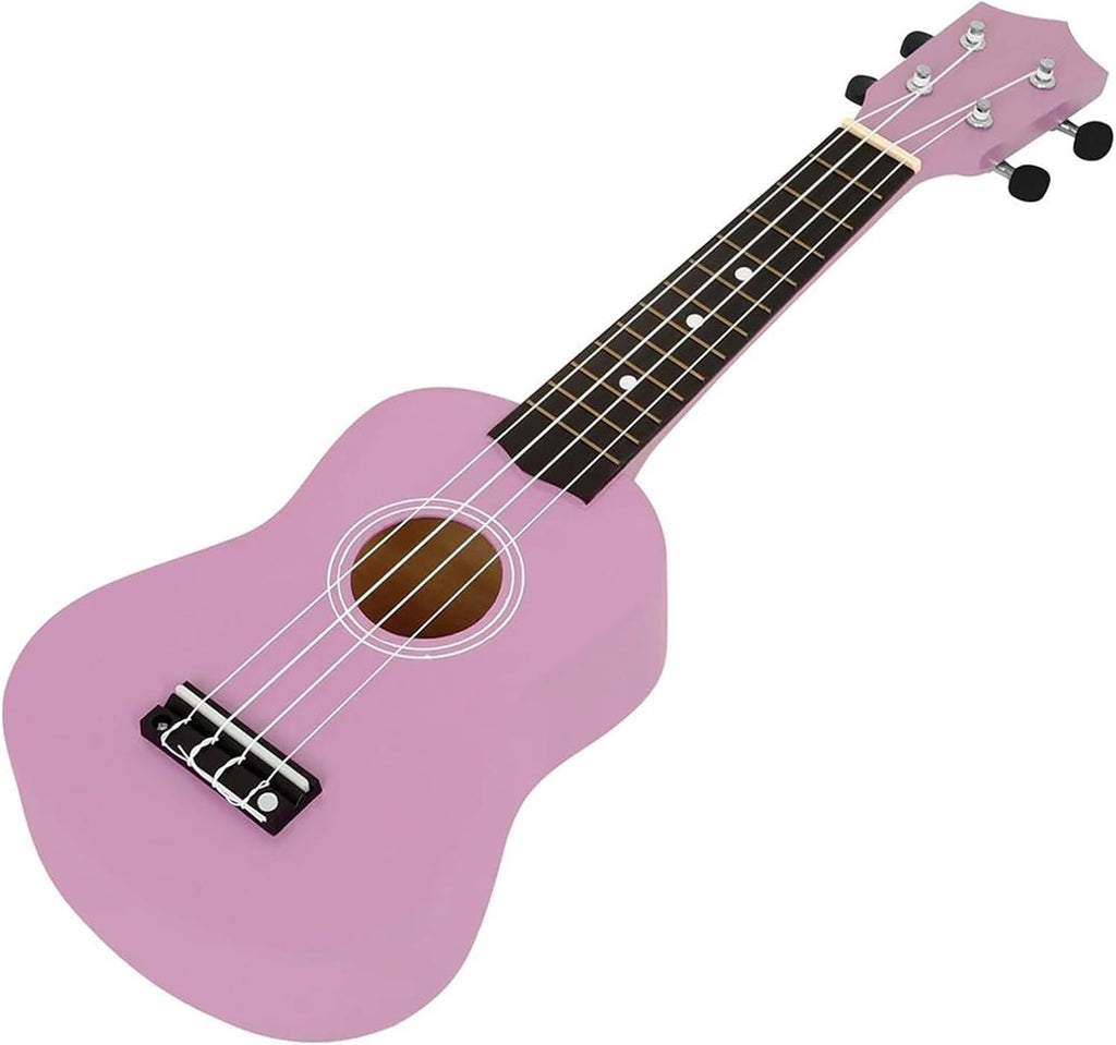 Adult Ukulele 21 Inch Ukulele 4 String Guitar Pink Hawaiian Mini Guitar Basswood Ukulele Stringed Instrument Beginner Gift