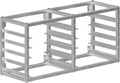 AmGood Wall Mounted Sheet/Bun Pan Rack - 40' x 13' x 18'. Fits 10 Half Size Pans. NSF