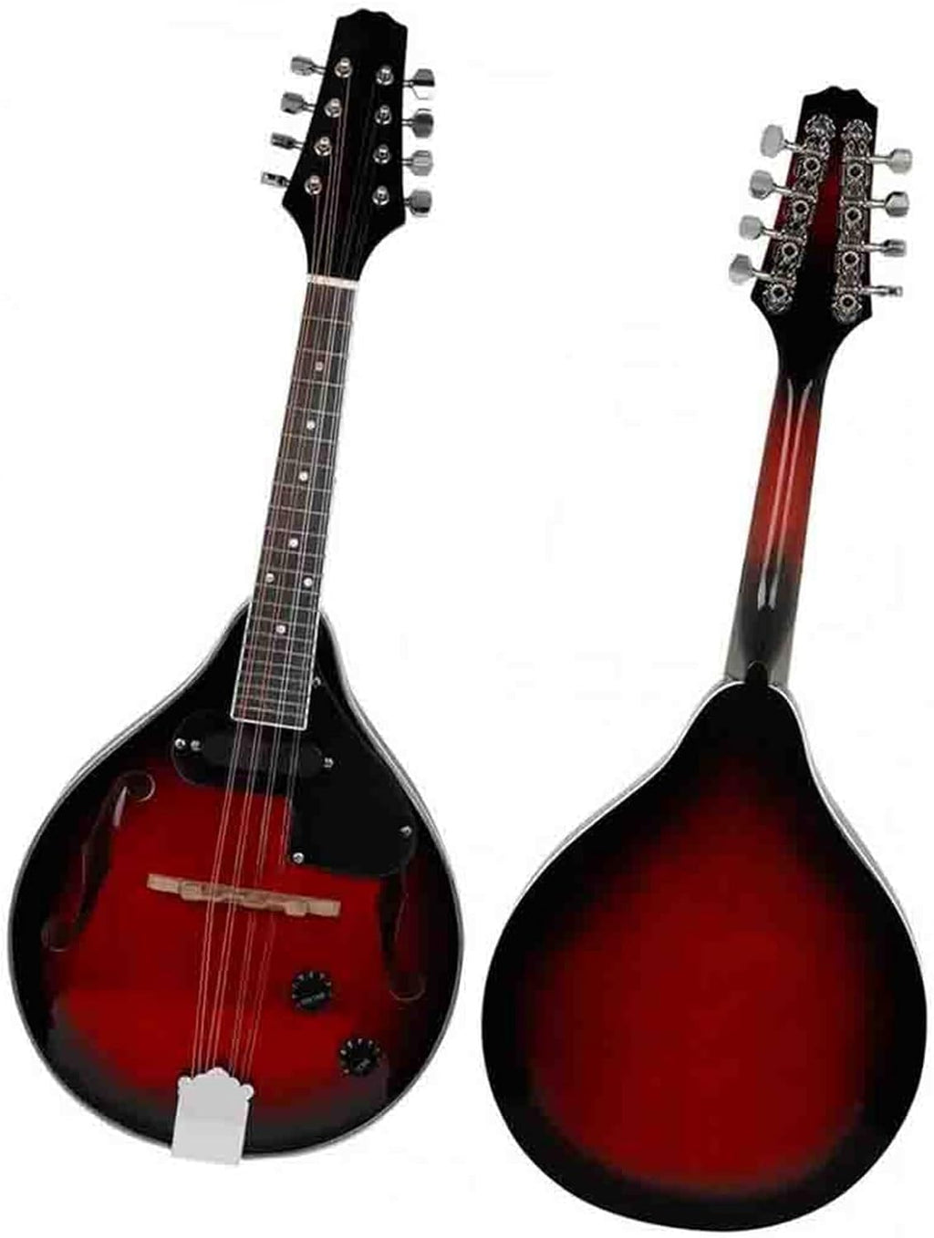 Musical Instrument Electric Mandolin Eight String Guitar Set Red And Bk Professional Beginner Mandolin String Instrument