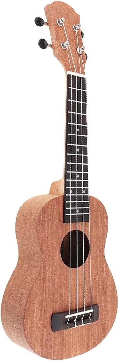 Adult Ukulele 21/23/26 Inch Ukulele 4 Nylon Strings Mahogany Tenor Ukulele Acoustic Cutaway Guitar(21 Inch)