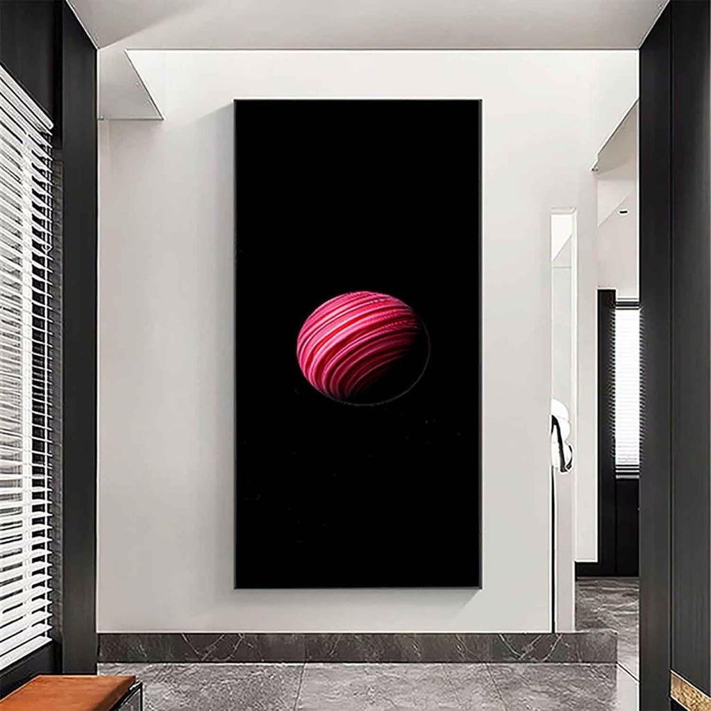 Planet Diamond Art Kits for Adults, Diamond Painting Pink Gem Arts and Crafts for Adults Beginners, DIY 5D Square Full Drill Crystal Dots Embroidery Paintings Pictures, Home Wall Decor 32x64in yx7-h17
