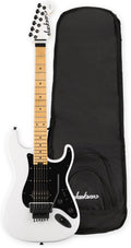 Jackson 50th Anniversary Iron Maiden Adrian Smith Jackson SC1 Right-Handed 6-String Electric Guitar with Alder Body, DiMarzio DP100 Bridge, and Fender Noiseless Sumerian Cobalt Pickups (Snow White)