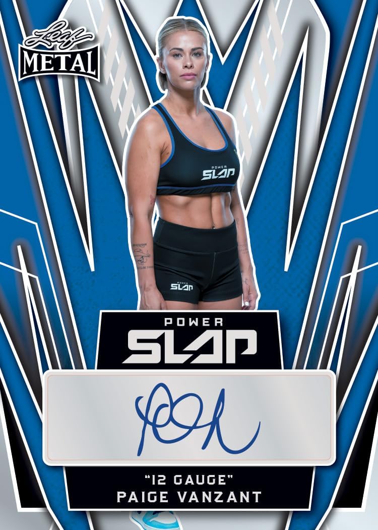 2025 Leaf Metal Power Slap Trading Cards Hobby Box