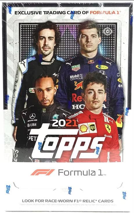2021 Topps Formula 1 Racing HOBBY box (18 pks/bx)