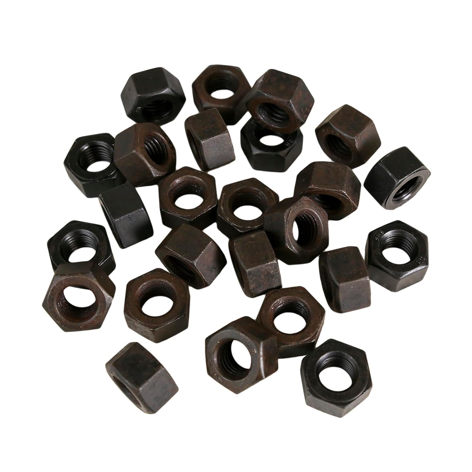 1-1/2'-6 Heavy Hex Nut, A194 Grade 2H - Plain Finish [Pack of 25]