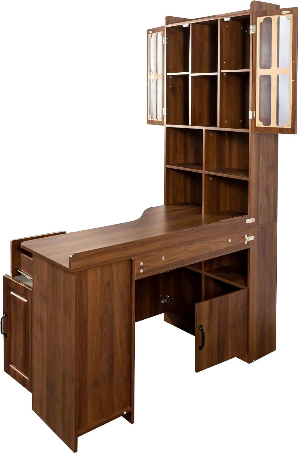 JIJIWANG 70.87' H Kitchen Island, Bakers Rack