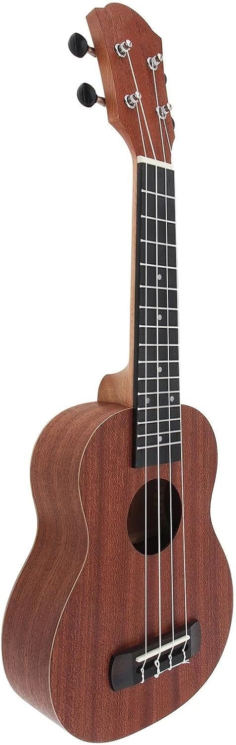 Adult Ukulele 21 Inch Treble Ukulele Sapele Wood 15 Fret Four Nylon Strings Hawaii Guitar String Musical Instrument