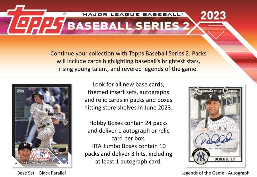 Topps 2023 Baseball Series 2 Hobby Box