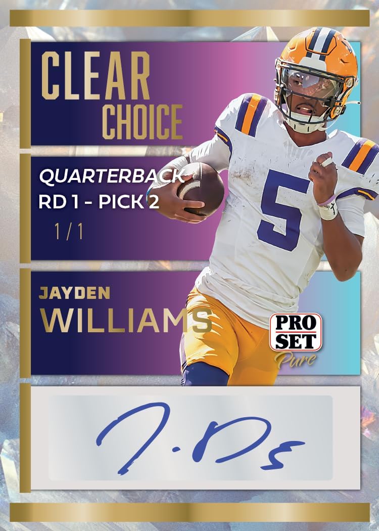 2024 Leaf Pro Set Pure Football Hobby Box