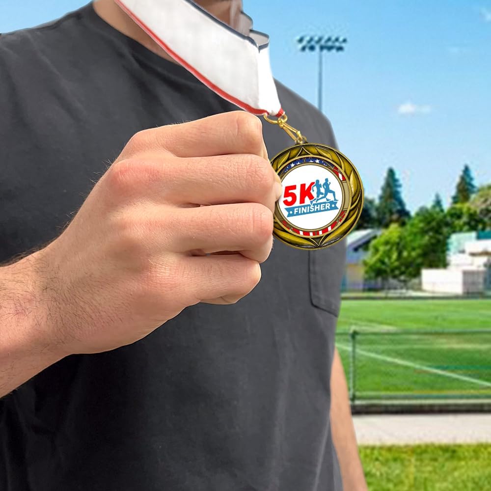 All Quality 5K Finisher Wreath Design Medal