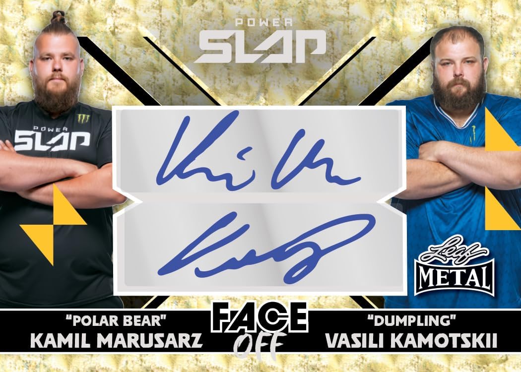 2025 Leaf Metal Power Slap Trading Cards Hobby Box
