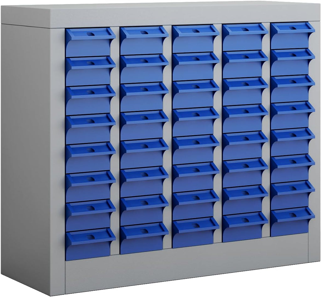 40 Drawers Parts Cabinet Bolt and Nut Tool Storage Cabinet Part, Drawer Plastic Tool Organizer with ABS Material for Hardware Storage, Hardware Organizer