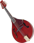 26 Inch Eight String Brown Red Mandolin Guitar Instrument Beginner Mandolin String Instrument