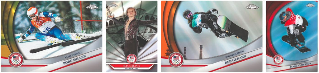 2026 Topps Chrome U.S. Winter Olympics HOBBY box (12 pks/bx)