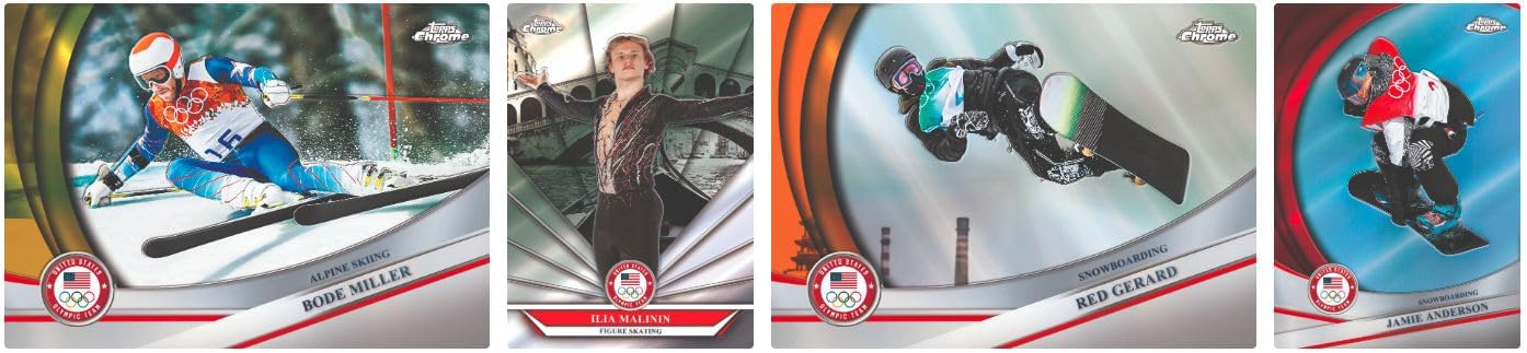 2026 Topps Chrome U.S. Winter Olympics HOBBY box (12 pks/bx)