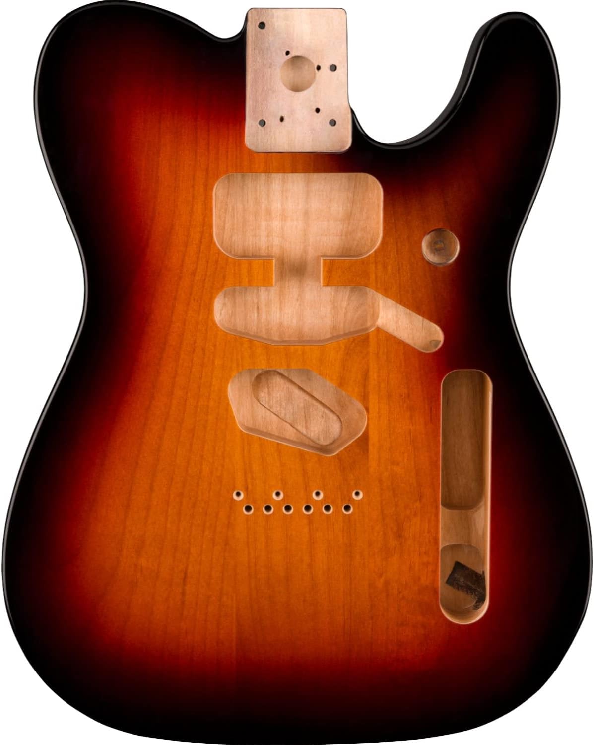 Fender Deluxe Series Telecaster Body, Alder, 3-Color Sunburst