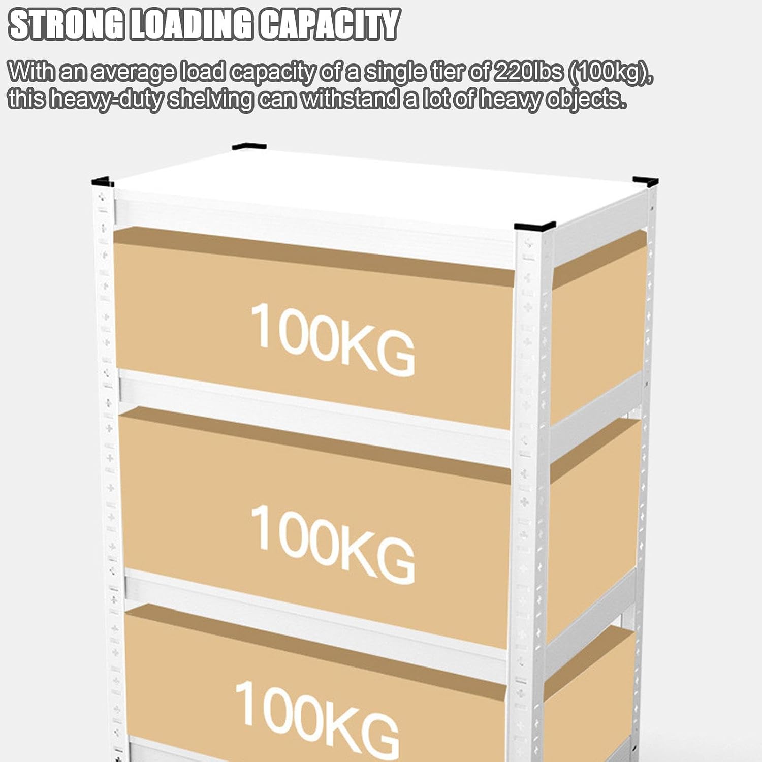 3-Tier Utility Shelves Metal Storage Shelves Garage Shelving Unit Adjustable Free Standing Kitchen Storage Shelf Rack, 31.5' H x 15.8' W,Pink-31.5' L