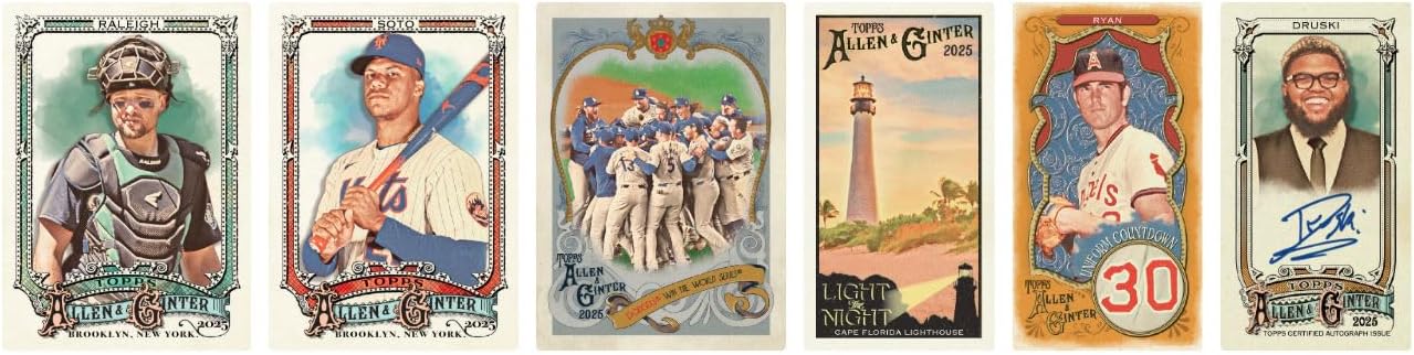 2025 Topps Allen & Ginter Baseball HOBBY box (24 pks/bx)