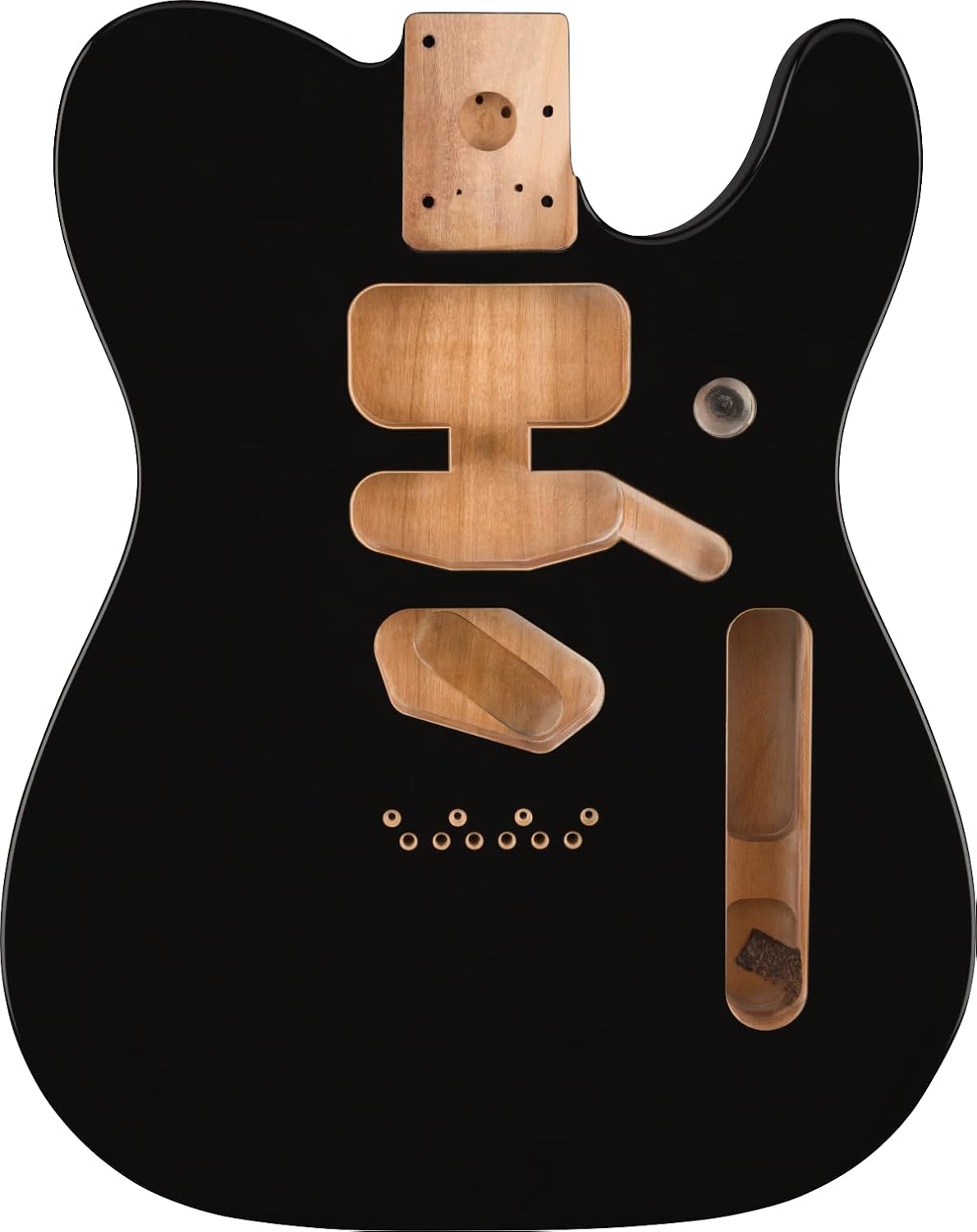 Fender Deluxe Telecaster Body - Alder - Black