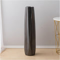 Modern Large Flower Tall Vases,Floor Vase,Large Size Ceramic Vase,Multifunctional Decorative Ornaments,for Office, Home,Farmhouse,Living Room Décor (Color : Grey, Size : 24in)