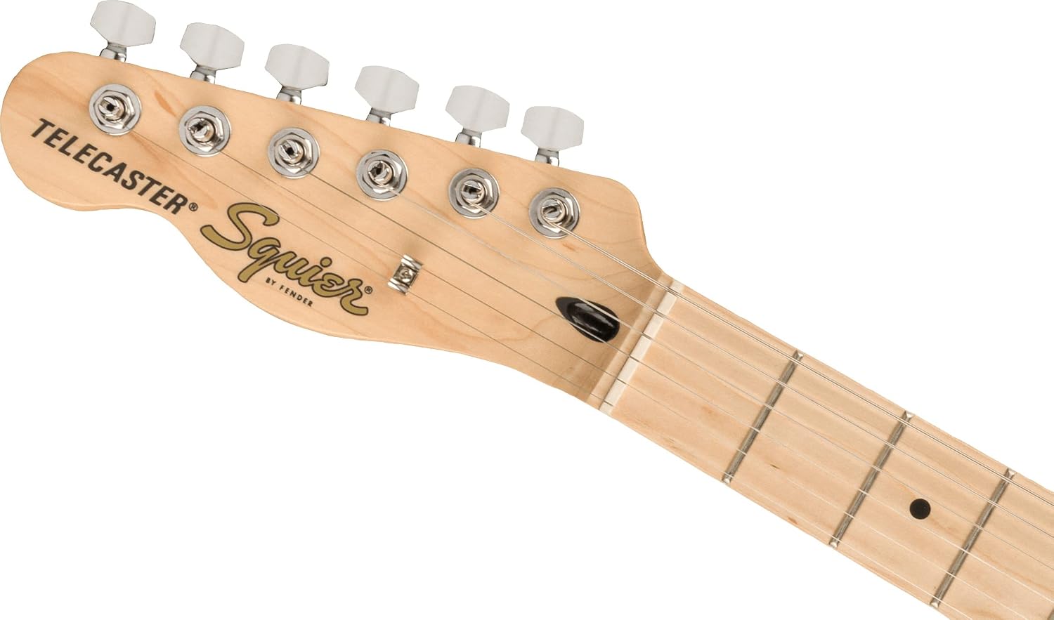 Fender Squier Affinity Telecaster w/Maple Fingerboard, Left Handed - Butterscotch Blonde Bundle with Gig Bag, Tuner, Strap, Picks, and Austin Bazaar Instructional DVD