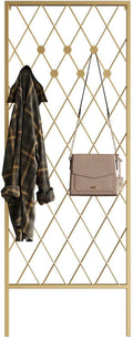 Simple Creative Metal Coat Stand Corner Garment Rack, Garment Rack Hall Tree Storage, Entryway Coat Rack, Standing Coat Jackets Hanger Standing Coat and Hat Hanger