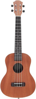 Adult Ukulele 21/23/26 Inch Ukulele 4 Nylon Strings Mahogany Tenor Ukulele Acoustic Cutaway Guitar(26 Inch)