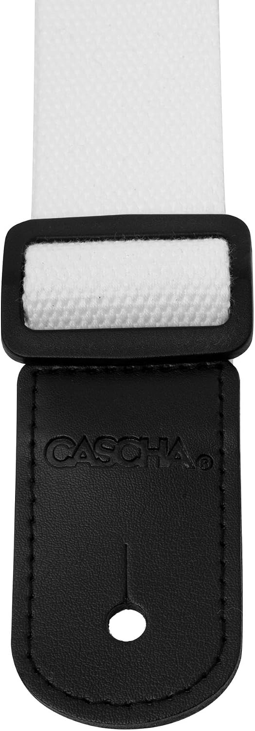 CASCHA Concert Ukulele Set Carbon Fibre I Carbon Ukulele Starter Kit with 3 Plectrums Bag I Ukulele Set Fluorcarbon Strings I Small Hawaii Guitar for Beginners Advanced I Black