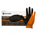 Halyard Health 44759 Black-Fire Nitrile Glove, Powder-Free, Shape, X-Large, (Pack of 1500)