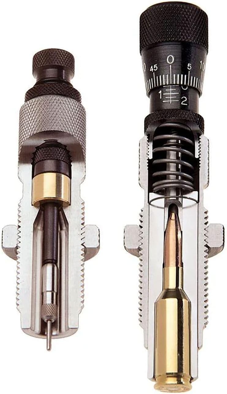 Redding Reloading Type S-Match Bushing Full Die Set | Competition Precision Feeding Chambering, 6mm B.R. Remington