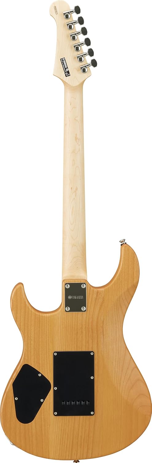Yamaha Pacifica PAC612VIIX Electric Guitar; Yellow Natural Stain