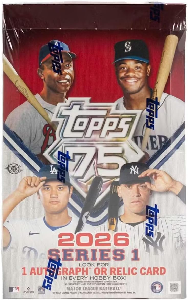 2026 Topps Series 1 Baseball HOBBY box (20 pks/bx)