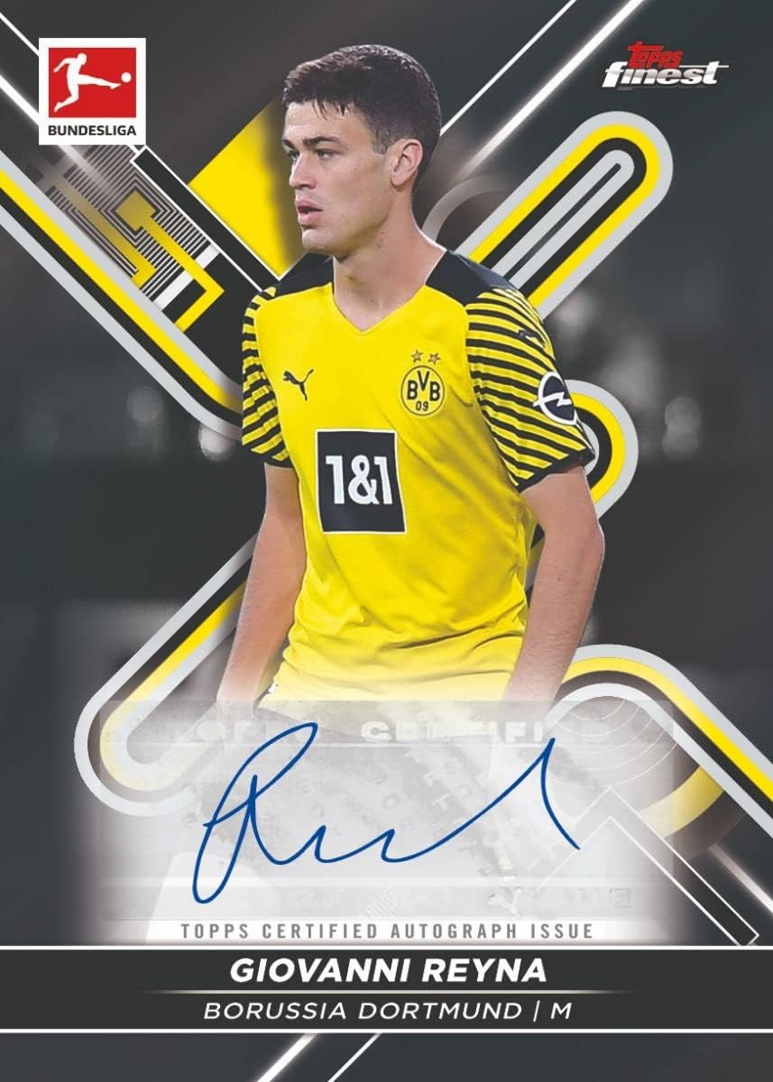 Topps 2021/22 Finest Bundesliga Soccer Hobby Box (12 pks/bx)