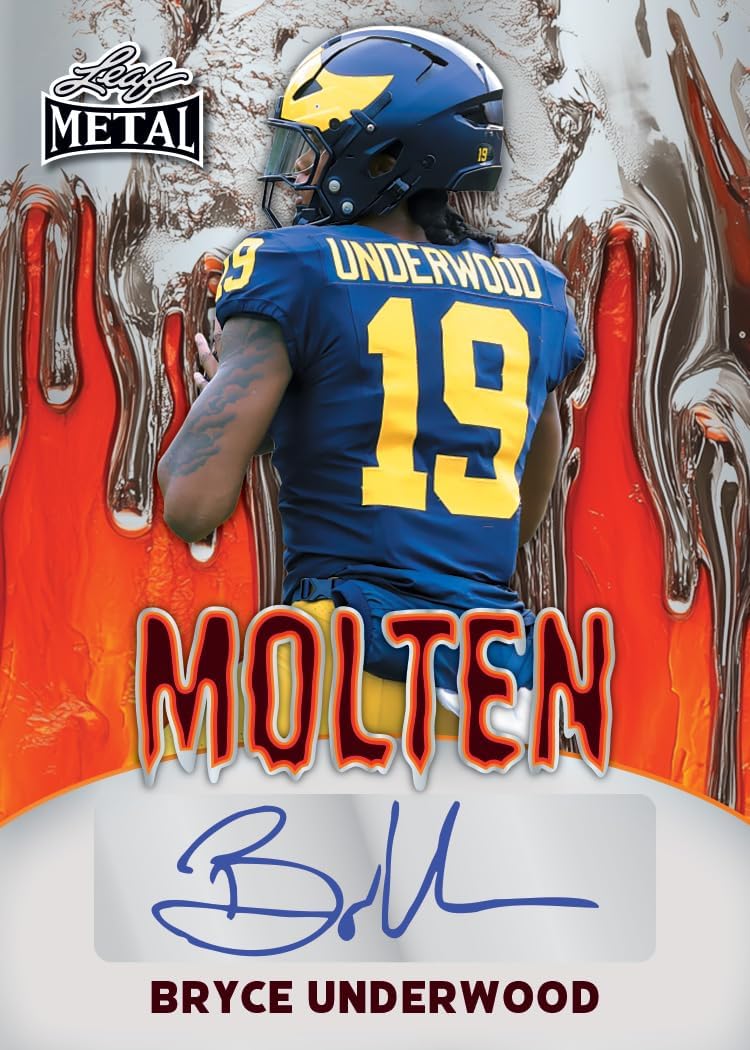 2025 Leaf Metal Football Hobby Box