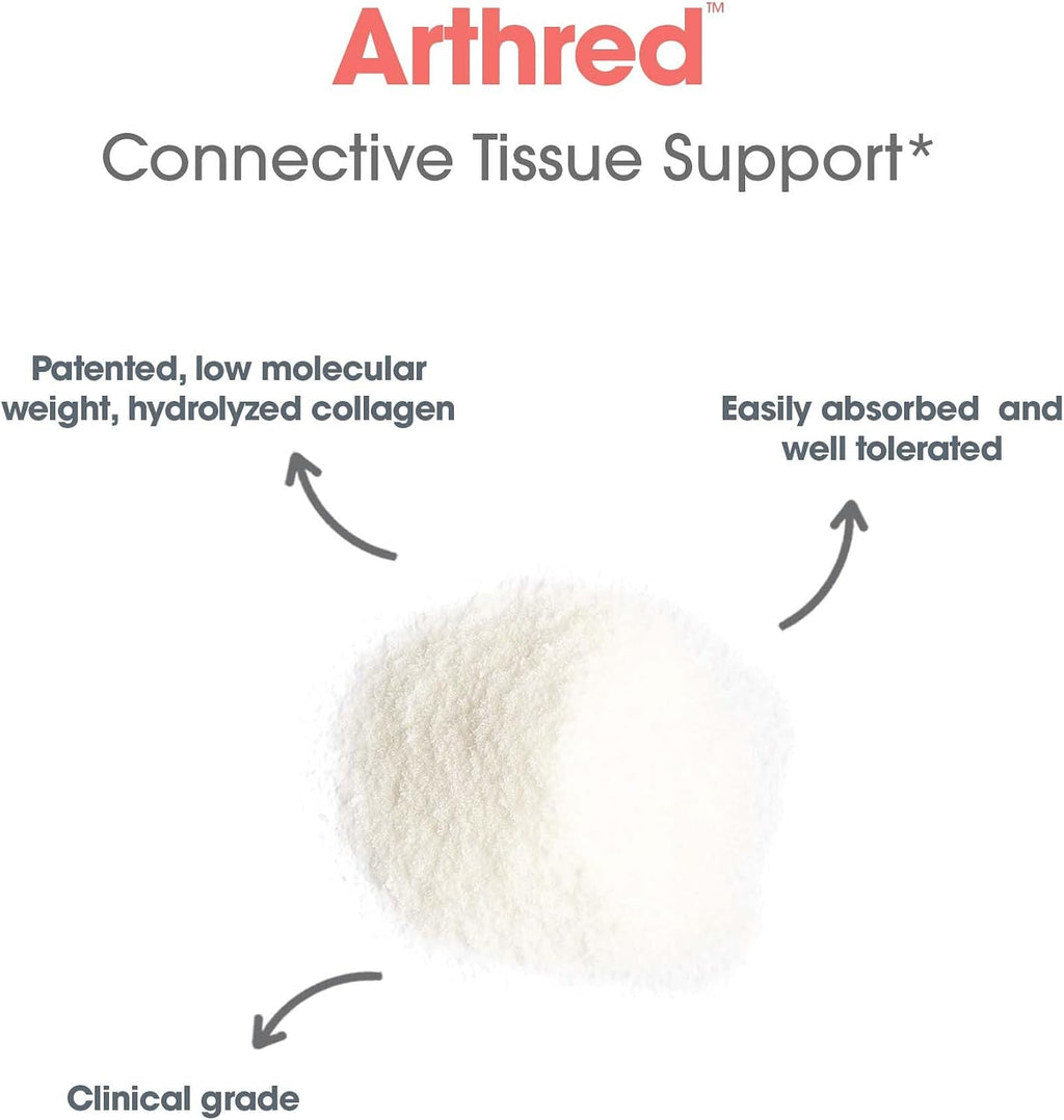 Allergy Research Group ARG Arthred Collagen Powder - 10.5 g Hydrolyzed Bovine Collagen - Connective Tissue Support - Unflavored High-Absorption Powder - 85 Servings - 31.7 oz