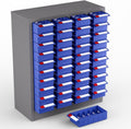 40 Drawers 21x9x25 Inch Bolt and Nut Organizer, Stainless Steel Parts Cabinet with Shelfs & Labels Bolt and Nut Tool Storage Cabinet for Workshop Tool & Hardware Storage and Organization