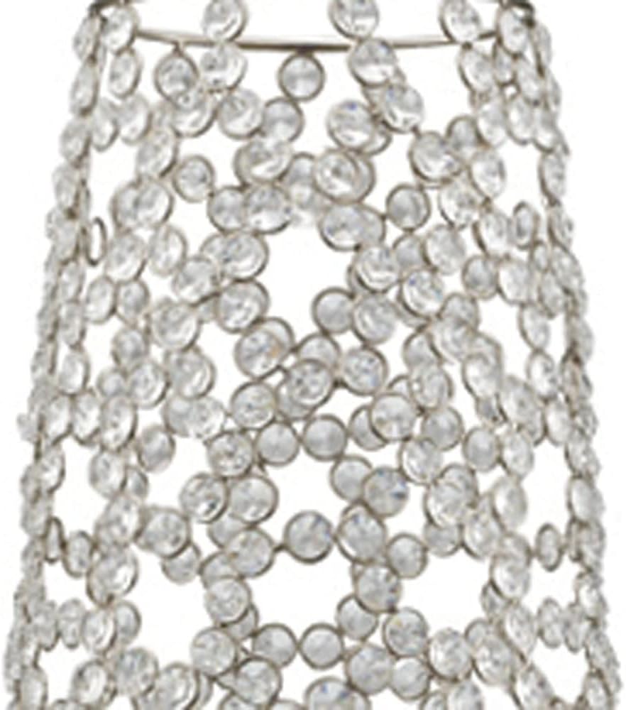 Modern Day Accents 5739 Ola De Cristal X-Large Floor Vase, Barrel for Flowers, Corner Decor, Decorative Floor Vase for Home Decor, Office Decor, 40' H