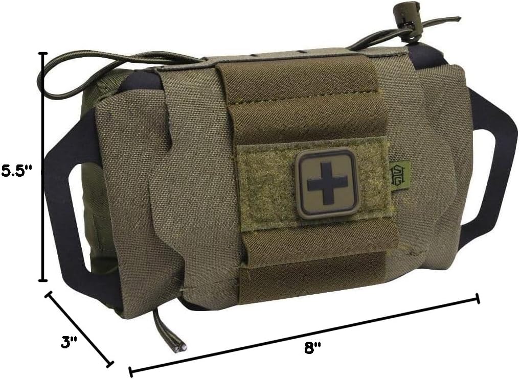 High Speed Gear - Reflex IFAK System, Police Gear & Military Gear, Medical MOLLE Pouch for Professionals