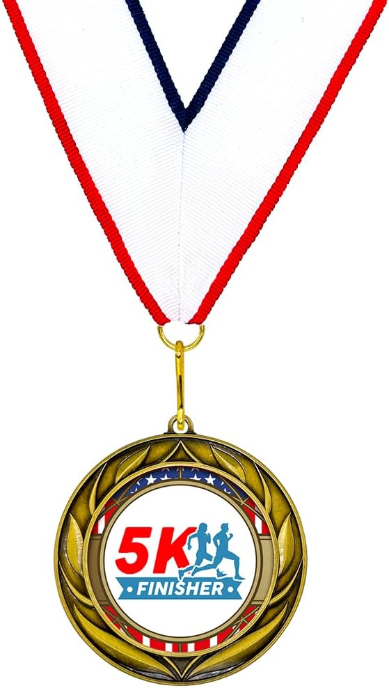 All Quality 5K Finisher Wreath Design Medal