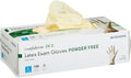 McKesson Confiderm DCL Latex Exam Gloves - Powder-Free, Ambidextrous, Non-Sterile - Ivory, Size Large, 100 Count, 10 Boxes, 1000 Total
