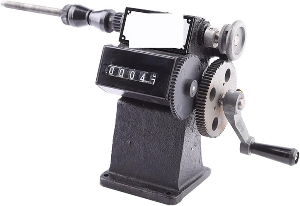 Coil Winding Machine, NZ-1 Hand Crank Electronic Counting Winding Machine, Small Home Hand Winding Machine, Stranding Machine Mini Count Winding Tools,for Guitar Pickup Coils Motor Coils