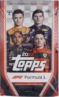 2022 Topps Formula 1 F1 Racing Factory Sealed Hobby Box. 20 Packs of 8 cards. Look for possible autographs and Race-Worn F1 Relic cards from this seasons top drivers.