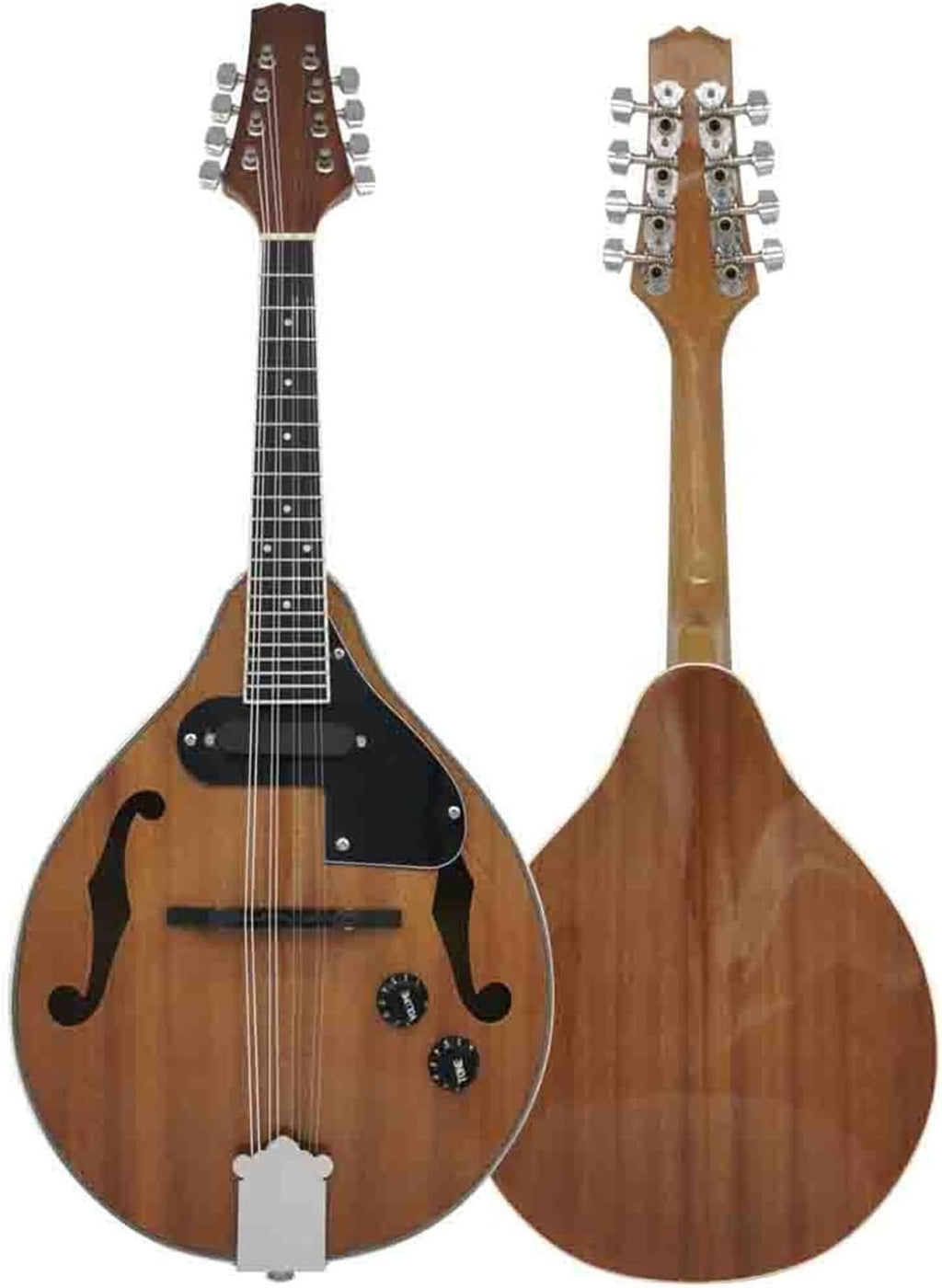 Musical Instrument Mandolin Guitar Eight String Plug In A Type Wine Red Beginner Mandolin String Instrument(3)
