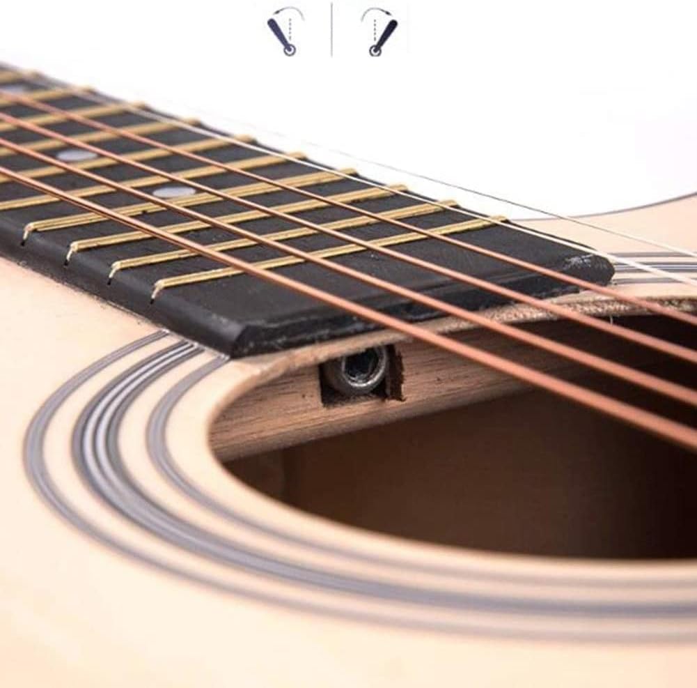 Full Size Guitar Acoustic Guitar Beginner Kit 41-inch Classical Guitar Student Adult Practice Musical Instruments Original Strings Beginner Acoustic Guitar Starter Package Student G (Yellow 41 inch) (