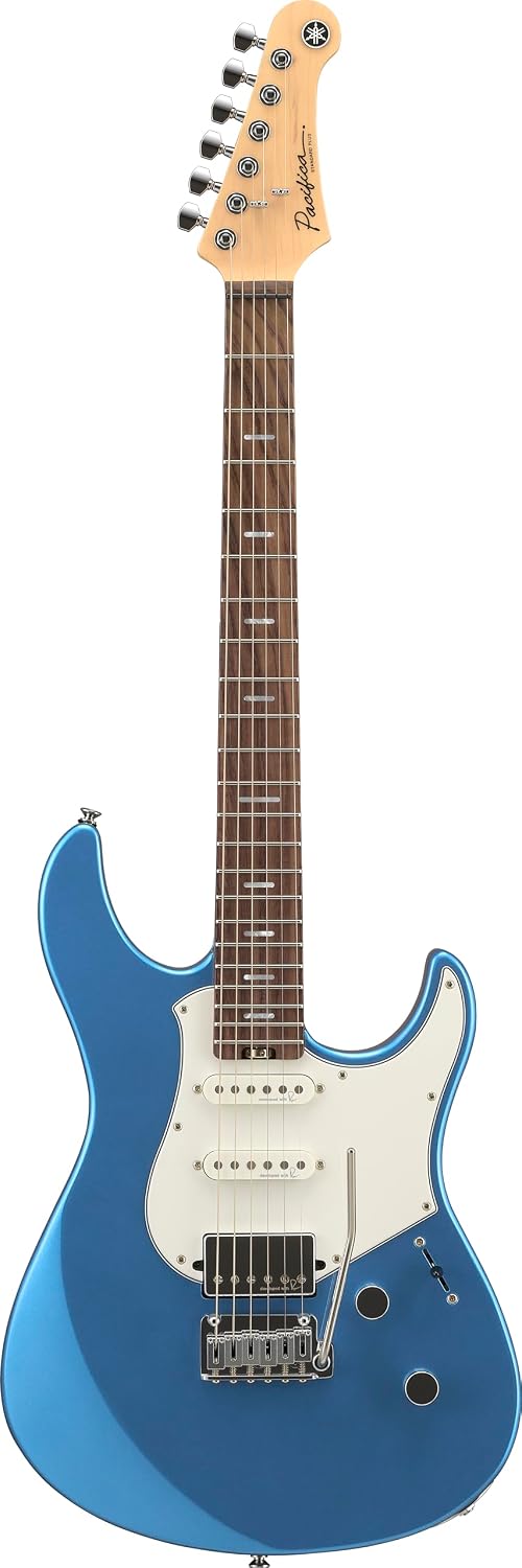 Yamaha Pacifica Standard Plus Electric Guitar With Gig Bag, Sparkle Blue