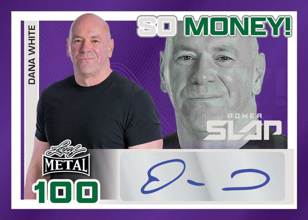 2025 Leaf Metal Power Slap Trading Cards Hobby Box