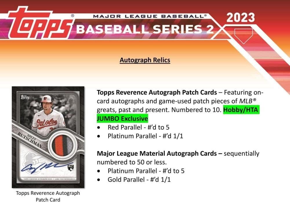 Topps 2023 Baseball Series 2 Hobby Box